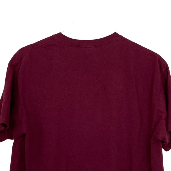 KUMZA #0 Air Burgundy and Gold T-Shirt Size XL - Picture 4 of 5